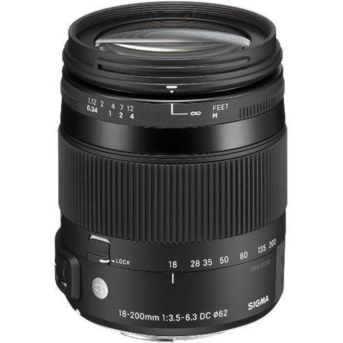 Sigma 18-200mm f/3.5-6.3 DC Macro OS HSM Contemporary Lens for Nikon F image 3
