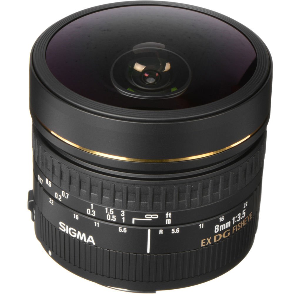Sigma 8mm f/3.5 EX DG Circular Fisheye Lens for Canon EF image 0