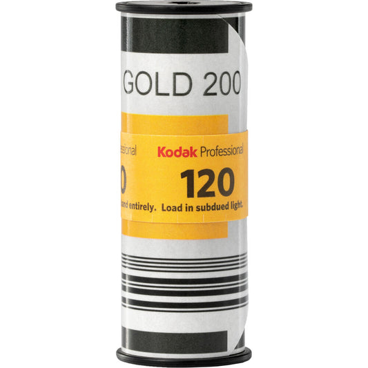 Kodak Professional Gold 200 Color Negative Film (120 Roll Film, 5-Pack) image 1