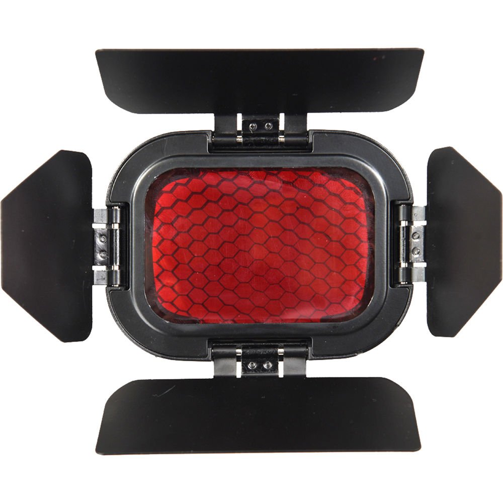 Godox Barndoor Kit with 4 Color Gels for AD200 Speedlight Head image 2