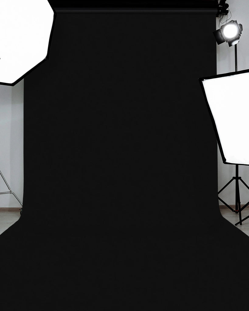 Indus Papers Studio Background – #044 Jet Black image 1