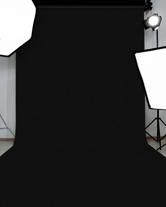 Indus Papers Studio Background – #044 Jet Black image 1