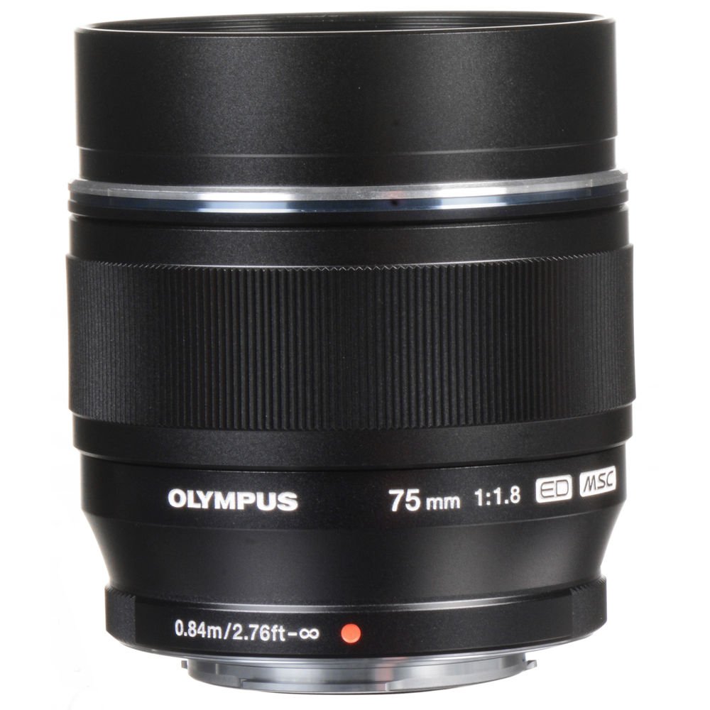Olympus M.Zuiko Digital ED 75mm f/1.8 Lens (Black) image 0