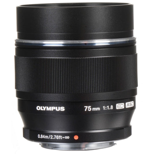 Olympus M.Zuiko Digital ED 75mm f/1.8 Lens (Black) image 0