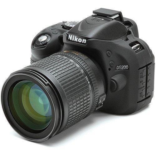 easyCover Silicone Protection Cover for Nikon D5200 (Black) image 2