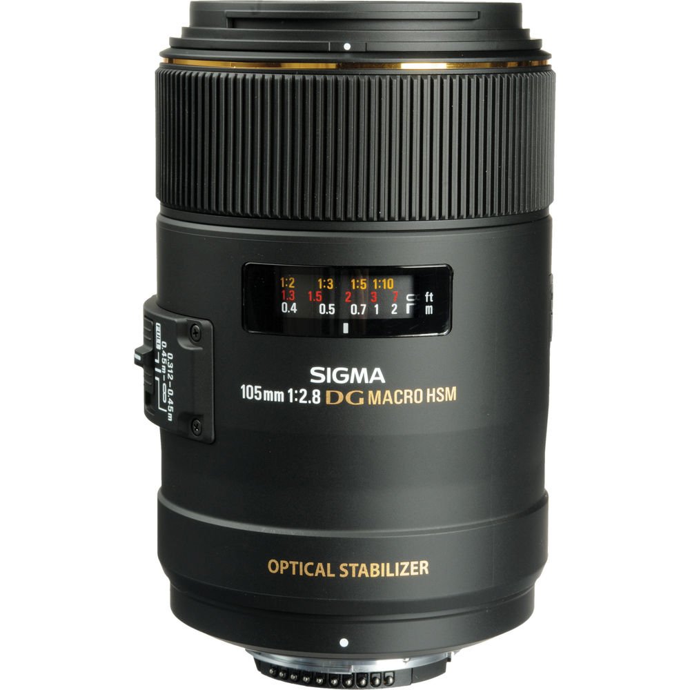 Sigma 105mm f/2.8 EX DG OS HSM Macro Lens for Nikon F image 2