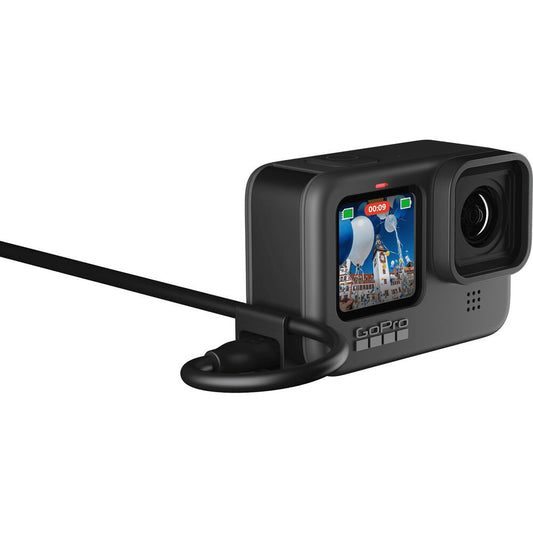 GoPro USB Pass-Through Door for HERO13/12/11/10/9 Black image 1
