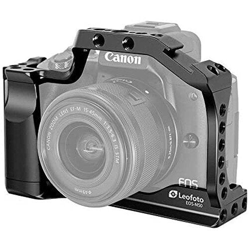 Leofoto Custom Camera Cage for Canon EOS M50 image 3