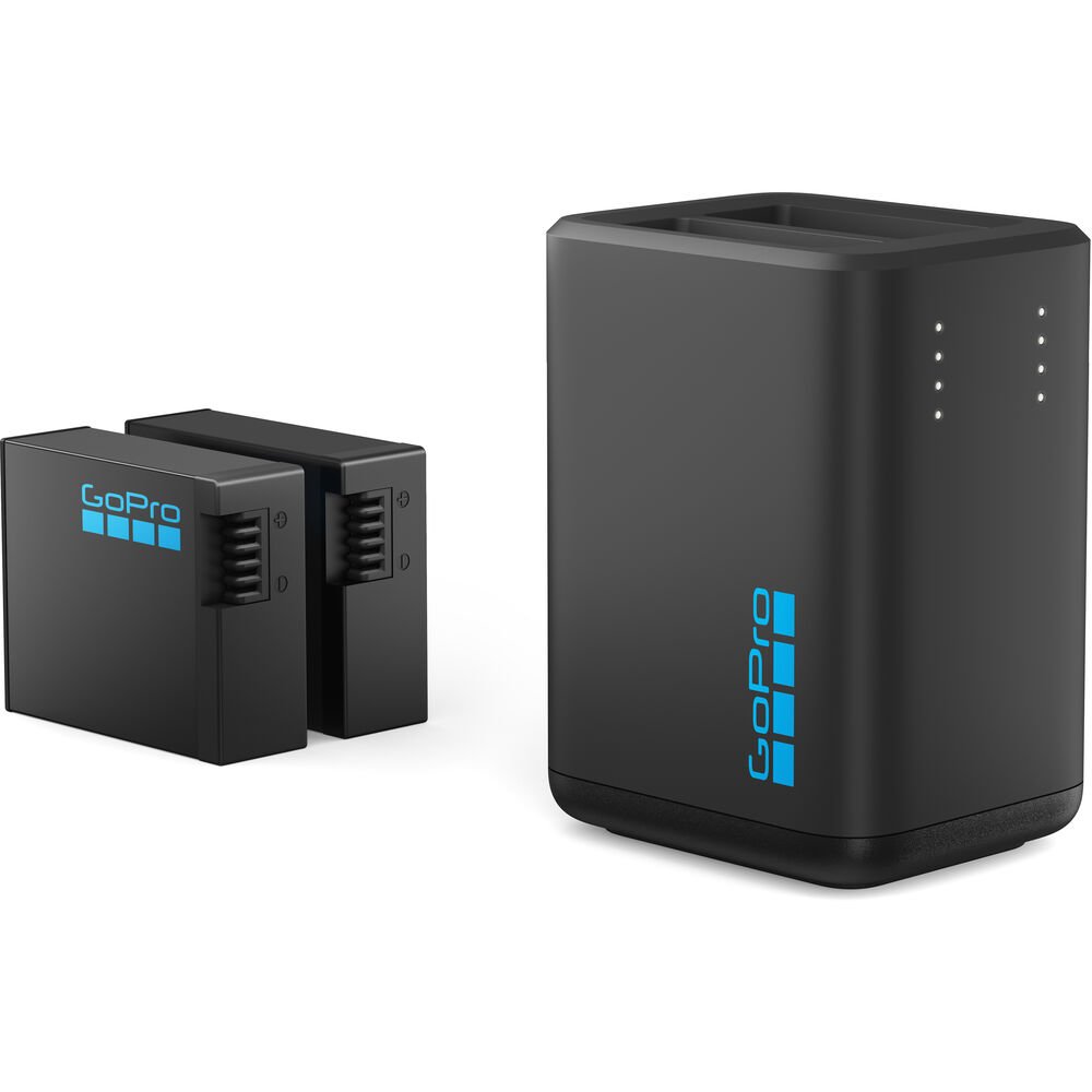 GoPro Dual-Battery Charger with Two Enduro Batteries for HERO13 Black image 0