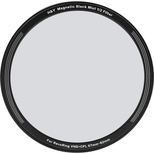 H&Y Filters Black Mist Magnetic 1/2 Clip-On Filter for RevoRing (67-82mm) image 0