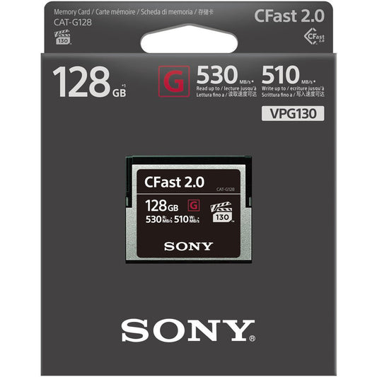 Sony 128GB CFast 2.0 G Series Memory Card image 0