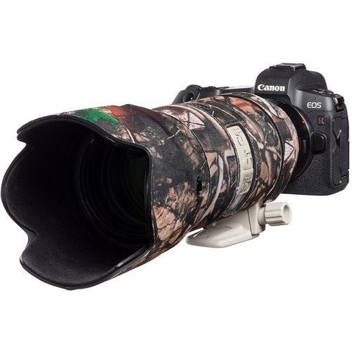 easyCover Lens Oak Protection Cover for Canon EF 70-200mm f/2.8 IS II/III USM Lens - Forest Camouflage image