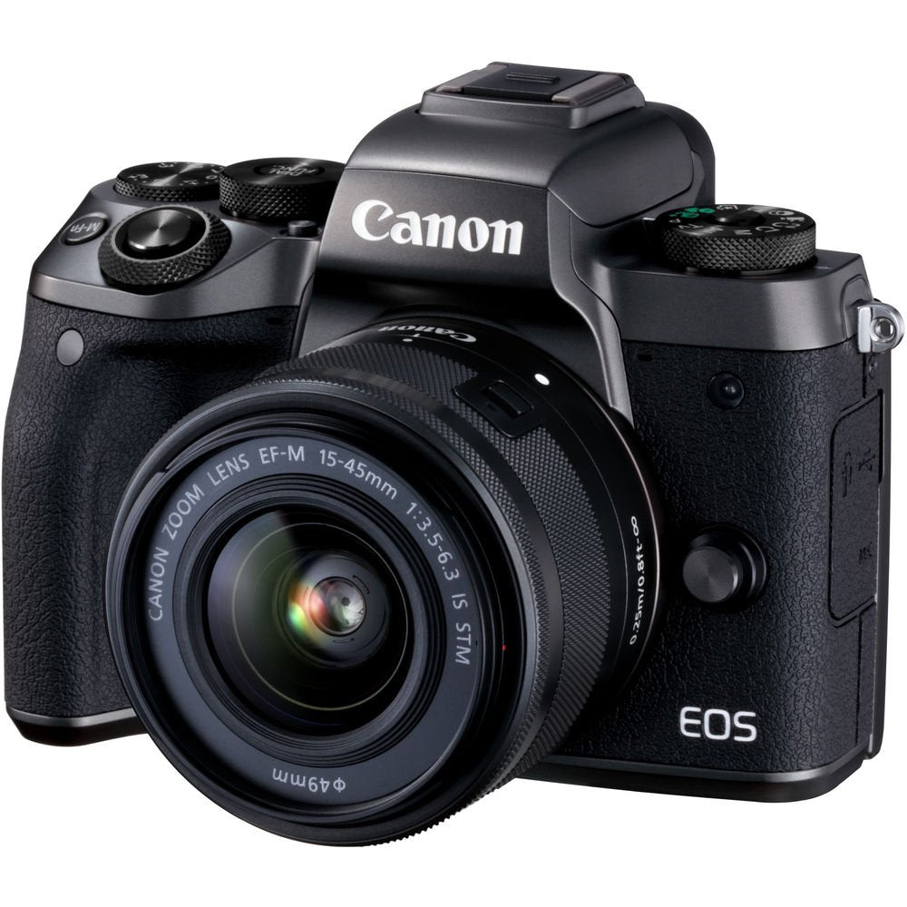 Canon EOS M5 Mirrorless Digital Camera with 15-45mm Lens image 0