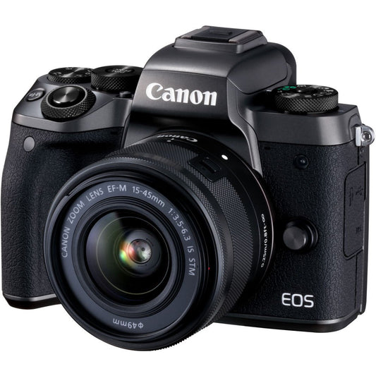 Canon EOS M5 Mirrorless Digital Camera with 15-45mm Lens image 0