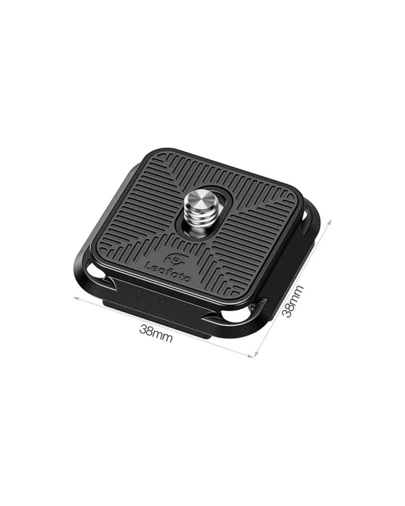 Leofoto QP-38 Quick Release Plate (Black)