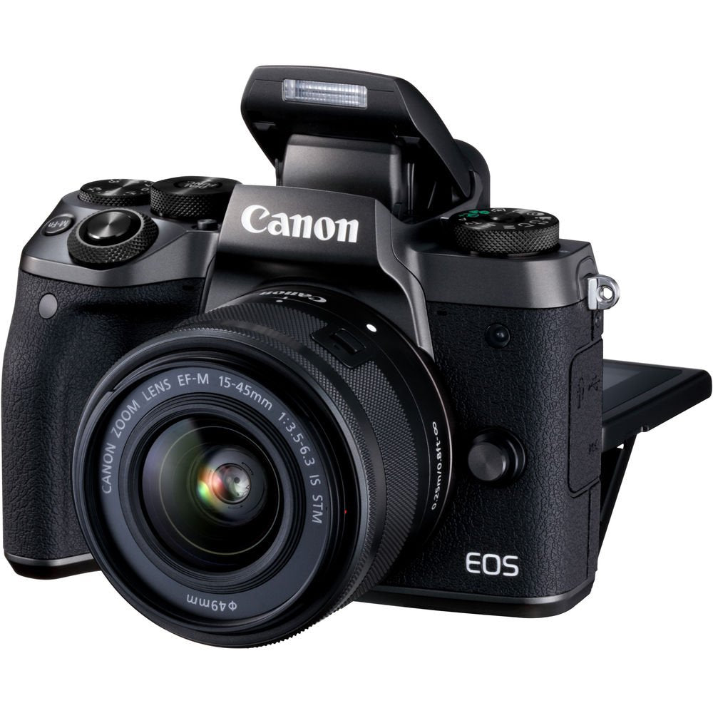Canon EOS M5 Mirrorless Digital Camera with 15-45mm Lens image 3