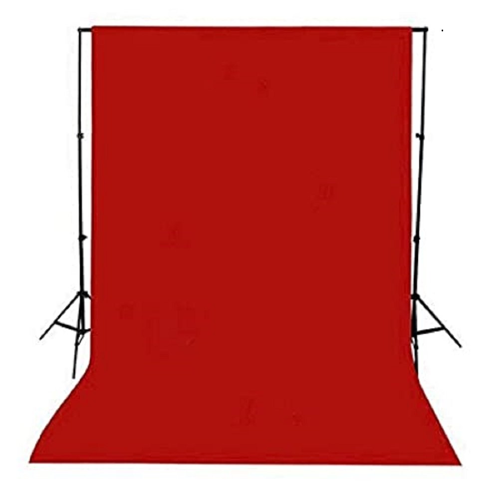 BOSS BACKDROP CLOTHS PLAIN 6ft. x 10ft. - RED image