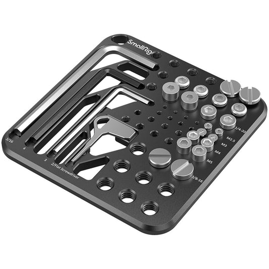 SmallRig Screw and Allen Wrench Storage Plate Kit image 0