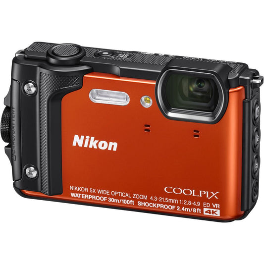 Nikon COOLPIX W300 Digital Camera (Orange) & Green image 0