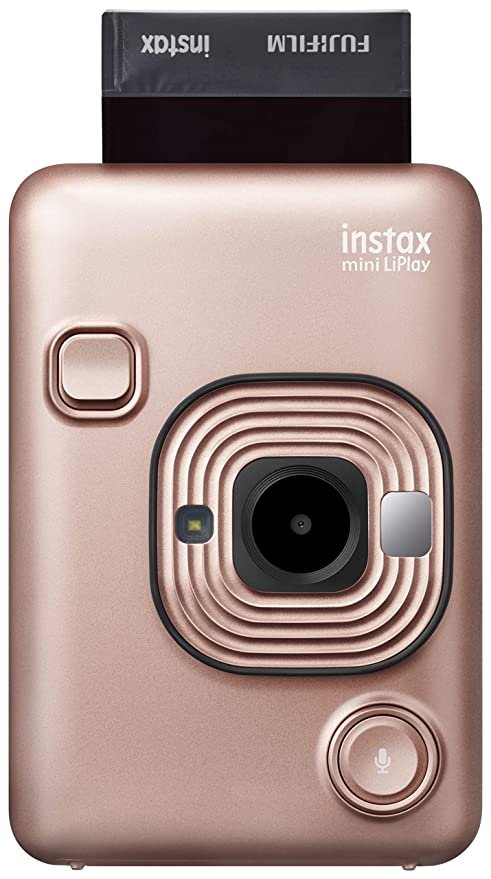 Fujifilm Instax Mini LiPlay Hybrid Instant Camera (Blush Gold) image 0