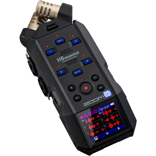Zoom H6essential 6-Track 32-Bit Float Portable Audio Recorder image 0