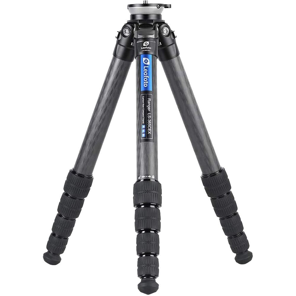 Leofoto LS-365CEX Ranger Series Carbon Fiber Tripod with 15° Leveling Base image 0