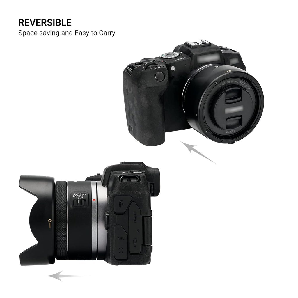 JJC LH-EW65C Lens Hood for Canon RF 16mm F2.8 STM Lens image 3