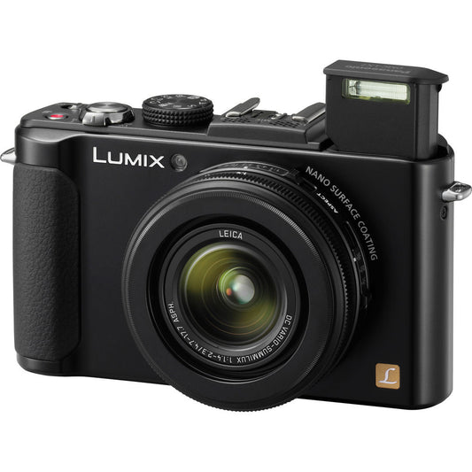 Panasonic Lumix DMC-LX7 Digital Camera (Black) image 1