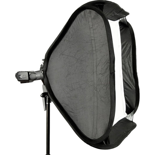 Godox S-Type Bowens Mount Flash Bracket with Softbox Kit (23.6 x 23.6") image 1
