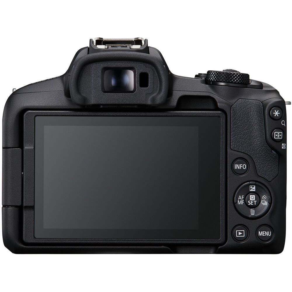 Canon EOS R50 Mirrorless Camera with 18-45mm and 55-210mm Lenses (Black) image 1