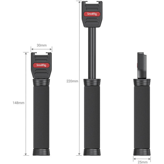 SmallRig Telescoping Interview Handgrip for Rode Wireless GO image 1