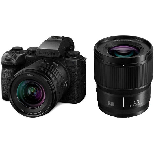 Panasonic Lumix S5 IIX Mirrorless Camera with 20-60mm and 50mm Lenses Kit image 0
