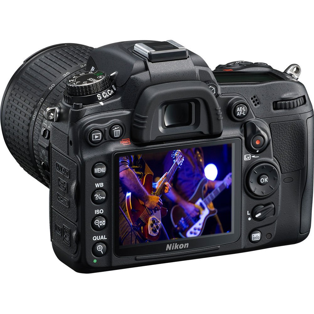 Nikon D7000 DSLR Camera Kit with Nikon 18-105mm f/3.5-5.6G ED VR Lens image 4