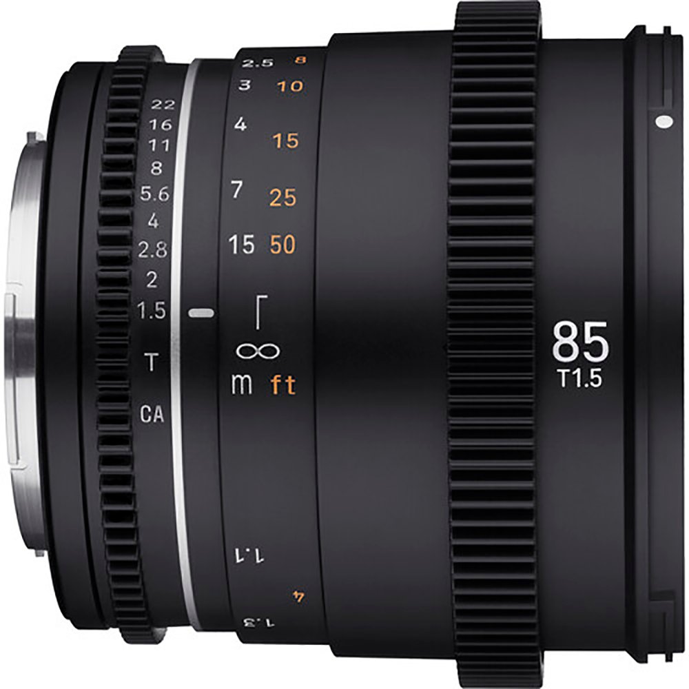 Samyang 85mm T1.5 VDSLR MK2 Cine Lens (E Mount) image 2