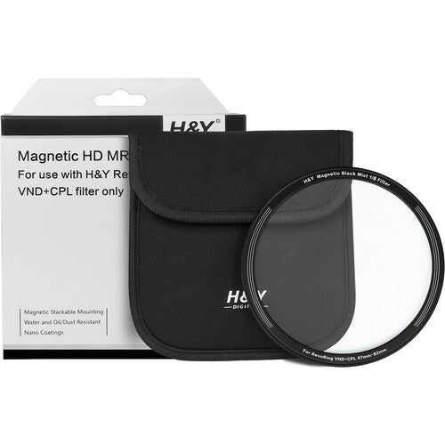 H&Y Filters Black Mist Magnetic 1/2 Clip-On Filter for RevoRing (67-82mm) image 2