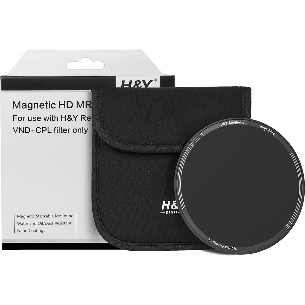 H&Y Filters Magnetic Clip-On Filter for RevoRing (67-82mm, 4-Stop) image 1
