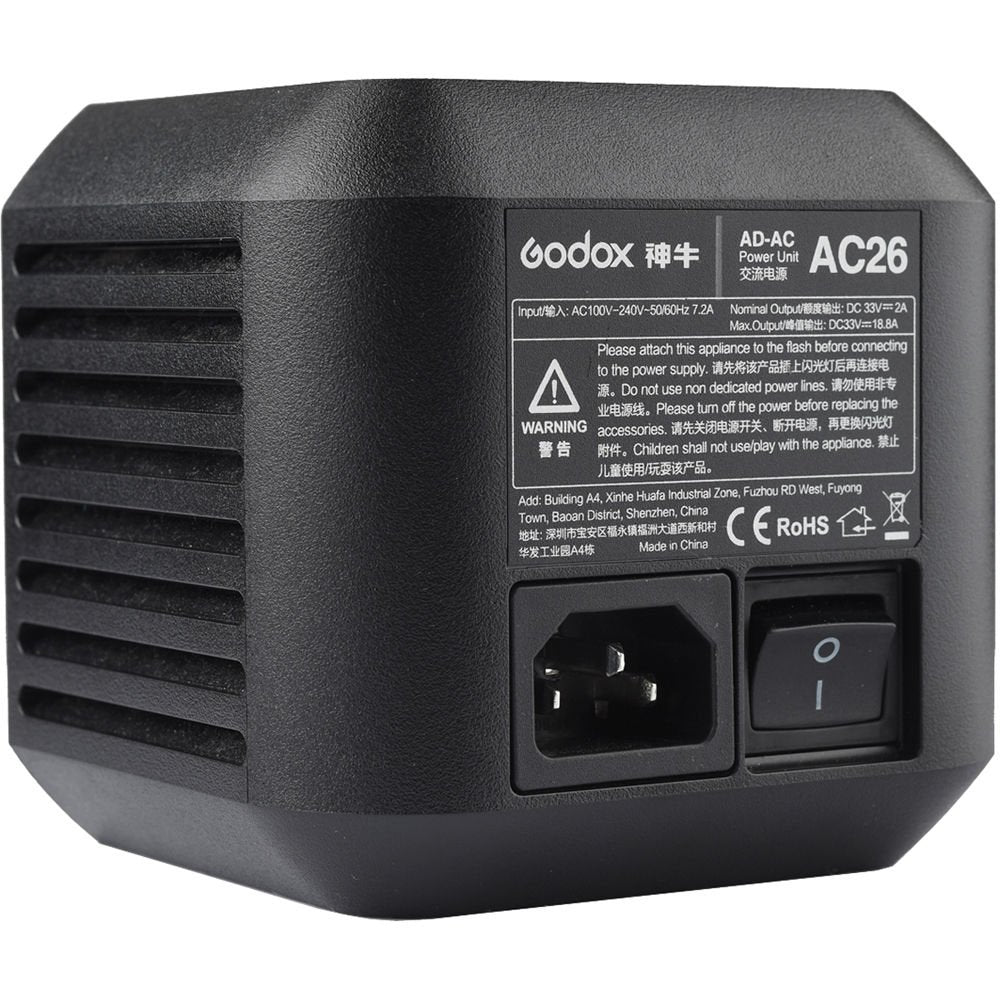 Godox AC Adapter for AD600Pro Witstro Outdoor Flash image 0