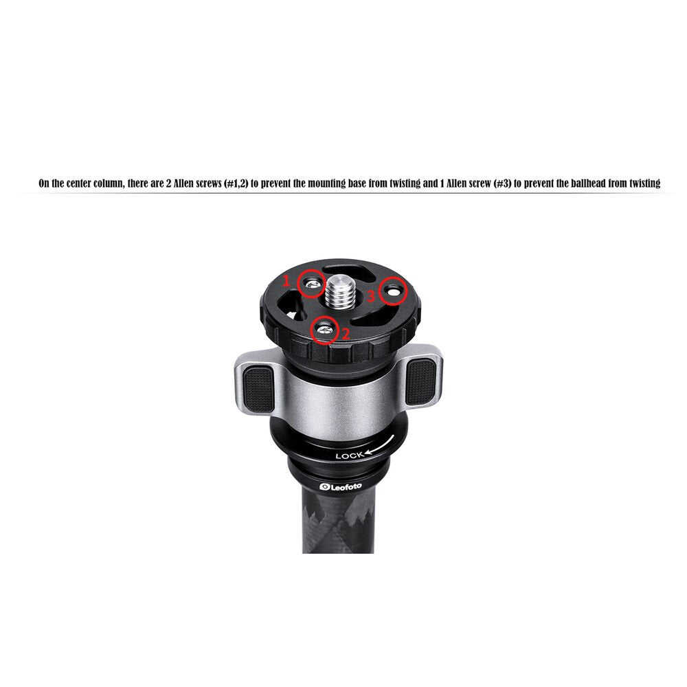 Leofoto Mr. Q LQ-365C+LH-47 Carbon Fiber Tripod with Ball Head image 3