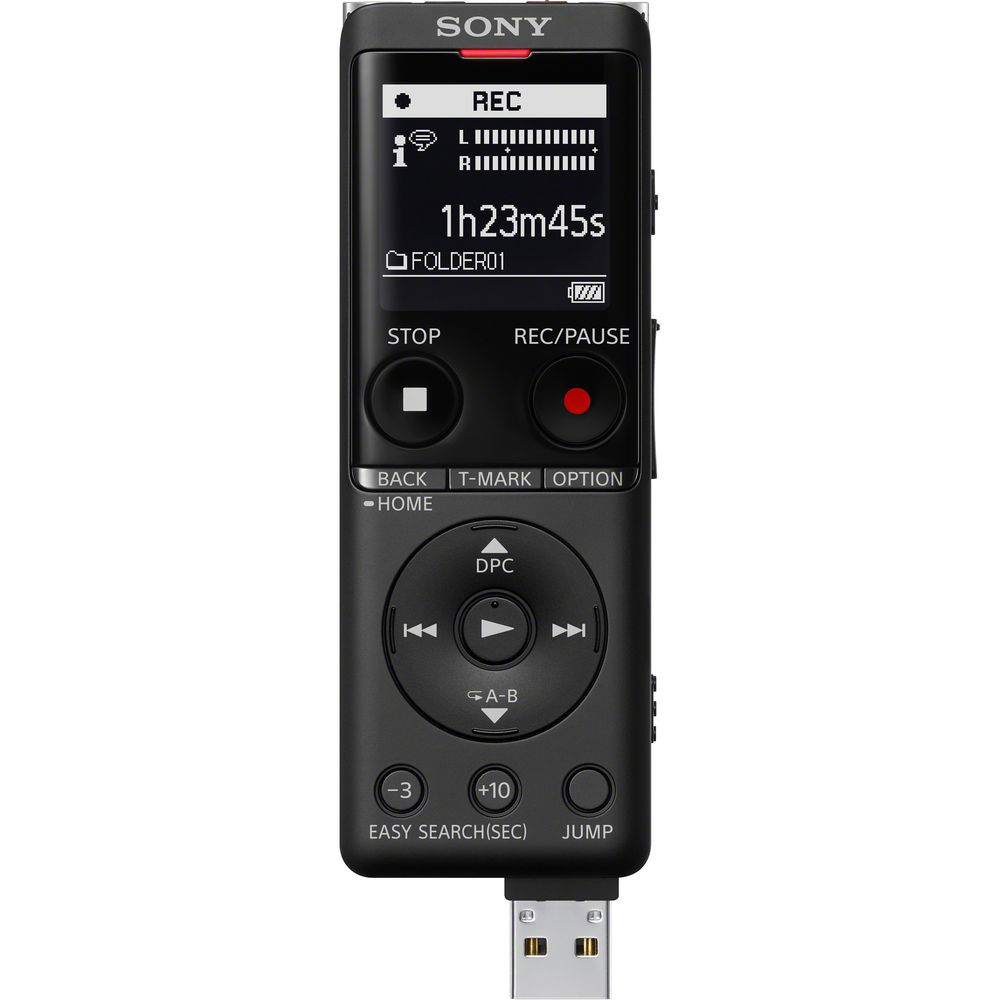 Sony ICD-UX570 Digital Voice Recorder (Black) image 1