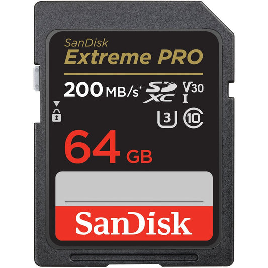 SanDisk 64GB Extreme PRO UHS-I SDXC Memory Card image 0