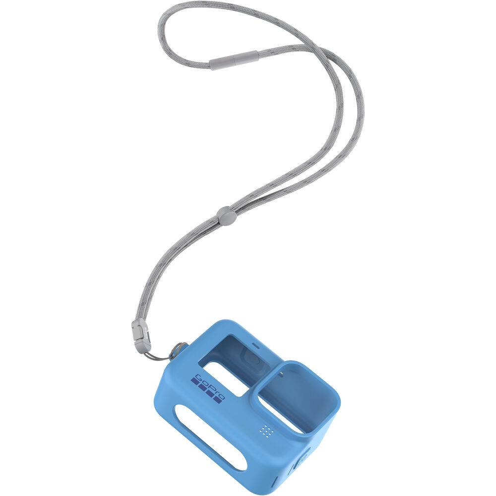 GoPro Sleeve + Lanyard for HERO9/HERO10/HERO11/HERO12/HERO13 Black (Blue) image 1