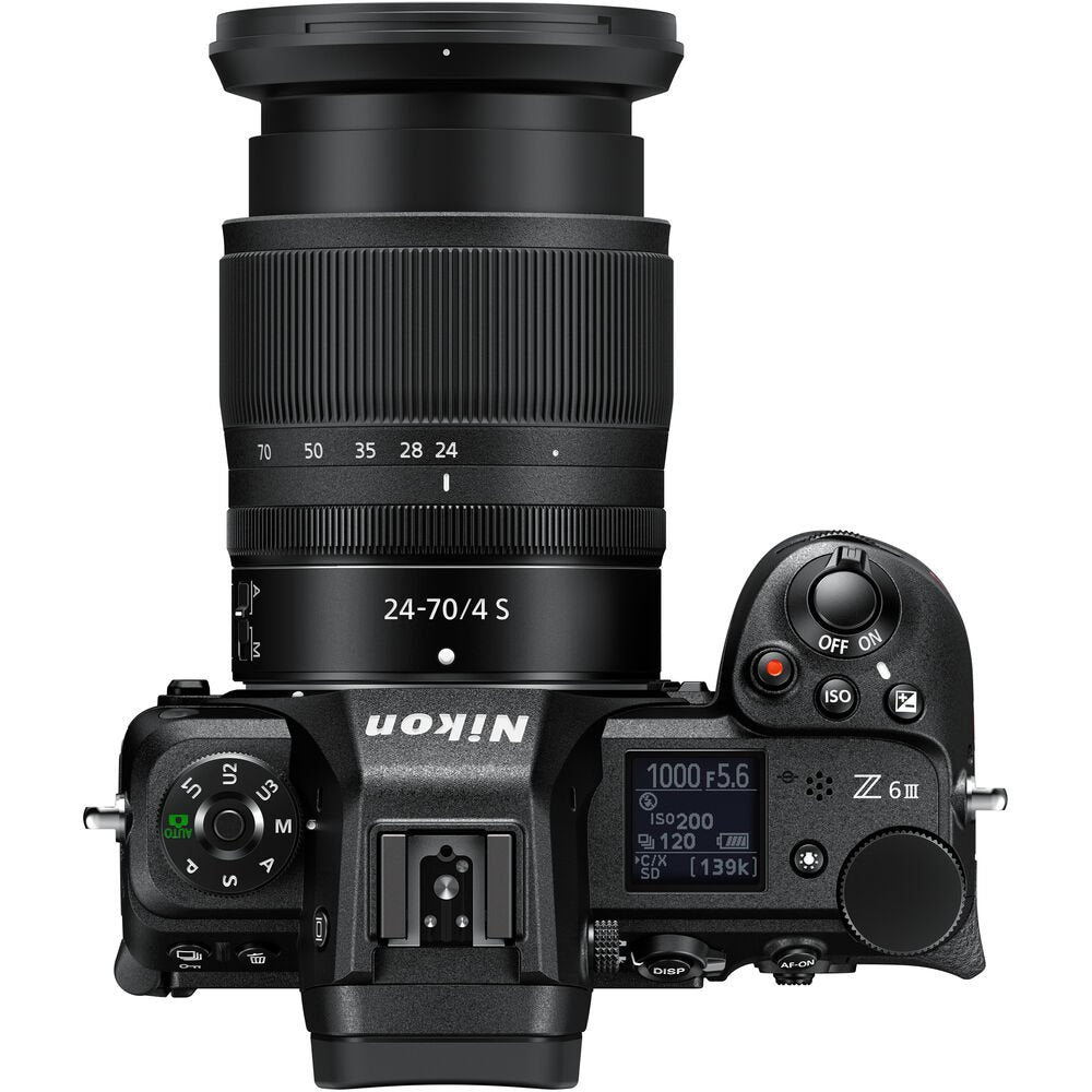 Nikon Z6 III Mirrorless Camera with 24-70mm f/4 S Lens image 4