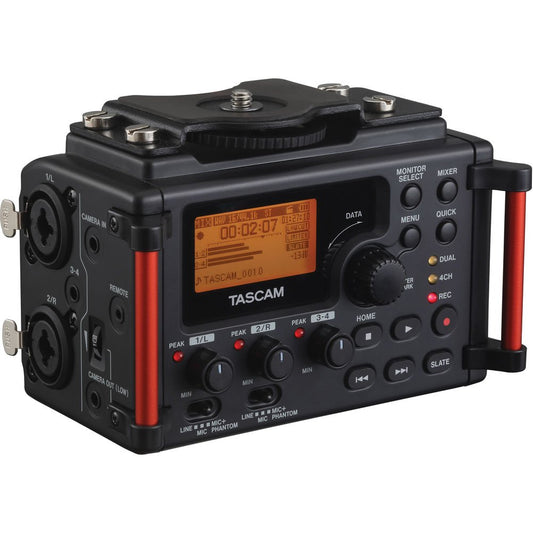 Tascam DR-60DmkII 4-Input / 4-Track Multitrack Field Recorder image 0