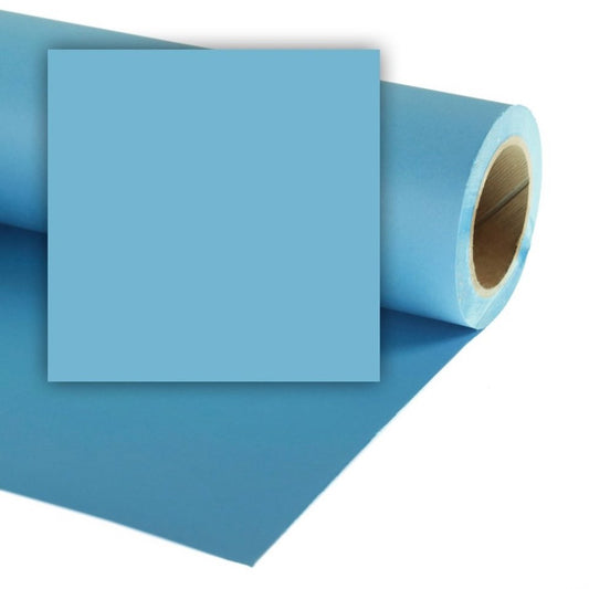 Colorama Paper Background 2.72 x 11m Sky Blue image 0