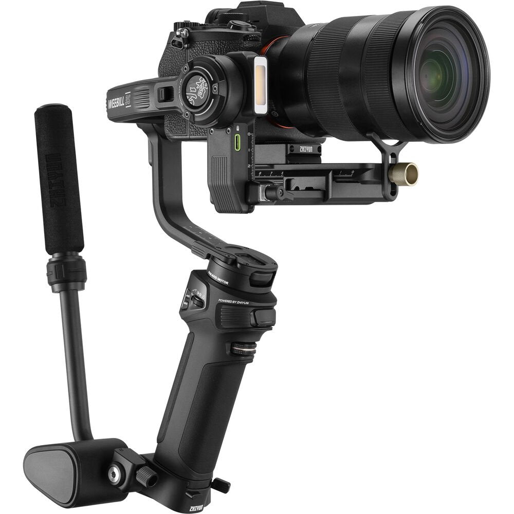 Zhiyun WEEBILL-3 S Handheld Gimbal Stabilizer Combo with Extendable Grip Set and Backpack image 4
