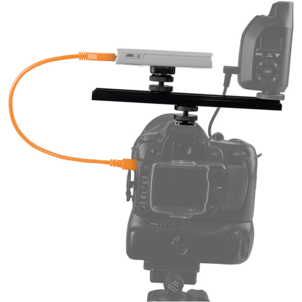 Tether Tools CamRanger Camera Mounting Kit with USB 3.0 Cable (Orange) image 1