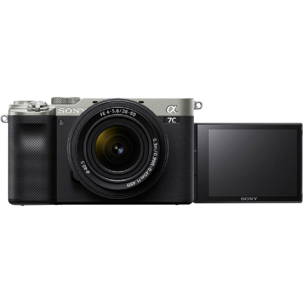 Sony Alpha a7C Mirrorless Digital Camera with 28-60mm Lens (Silver) image 4