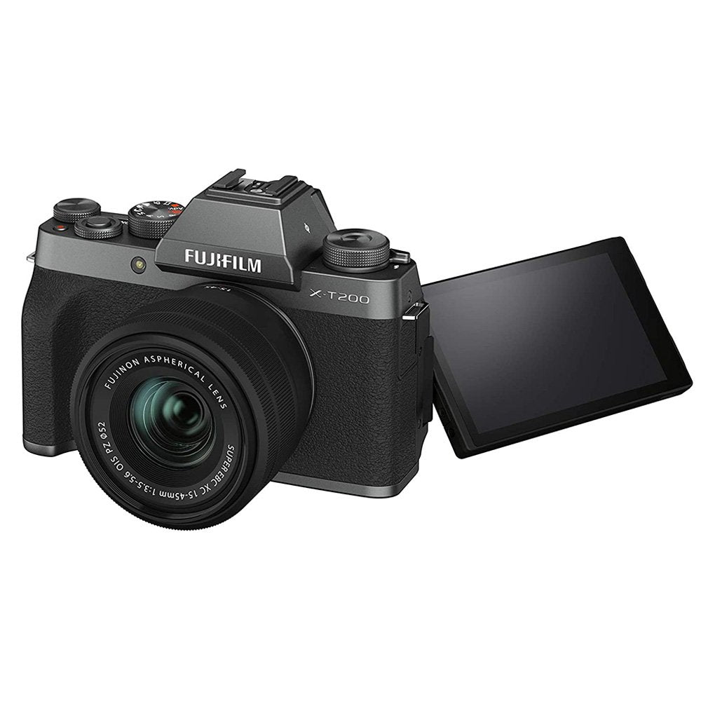 Fujifilm X-T200 Mirrorless Camera with 15-45mm Lens (Dark Silver) image 4