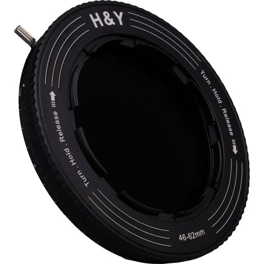 H&Y Filters RevoRing Variable ND3-ND1000 & Circular Polarizer Filter (46-62mm) image 0