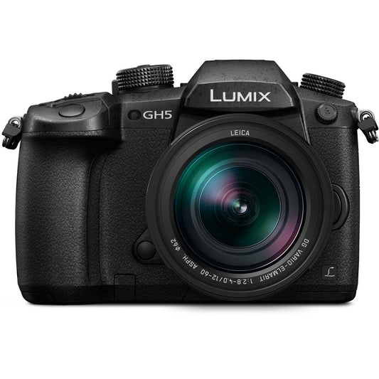 Panasonic Lumix DC-GH5 Mirrorless Micro Four Thirds Digital Camera with 12-60mm Lens image 0